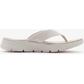 Resim Skechers Go Walk Flex Sandal - Splendor Kadın Natürel Parmak Arası Terlik 141404 Nat 