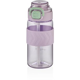 Resim Shotay ST-7237 600ml Mor Pipetli Tritan Matara 