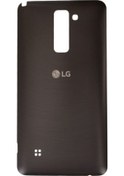 Resim Lg Stylus 2 K520 Arka Batarya Kapağı-Kahverengi 