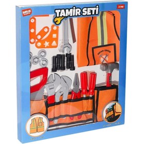 Resim Birlik Oyuncak Yelekli Kemerli Tamir Setim URT037-KUTU-2 