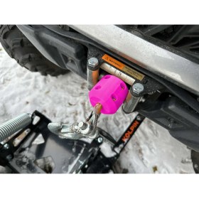 Resim Network Mühendislik Atv Uyumlu Utv Vinç Takozu Stoper Takoz Sabitleme Pembe 