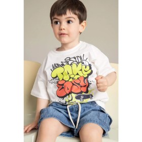 Resim DeFacto Kaykay Baskılı Tişört Erkek Bebek G9919A526SM 