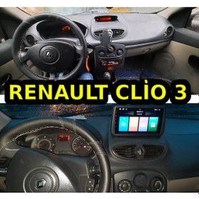 Resim Renault Clio 3 2005/2011 9 İnç 6-64 Pro Model Qled Ekran 9" 