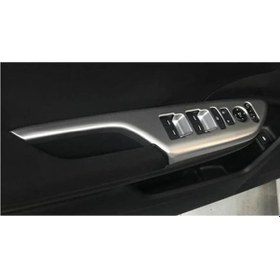 Resim Btg Honda Civic Fc5-Fk7 Uyumlu Kapı Kolçak Kaplaması (Silver) 