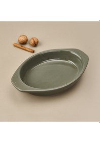 Resim Milano Fırın Kabı - Haki - 27x25 Cm Çok Renkli 