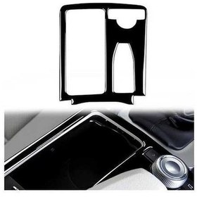Resim Besthome1 Araba Sol Sürücü Merkezi Dişli Paneli Dekoratif Etiket Mercedes-benz C-sınıfı E-sınıfı W204 C180 C200 E260 E300 Siyah 1 Adet 