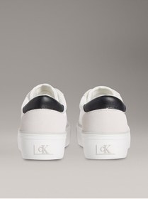 Resim Calvin Klein Logolu Kalın Taban Sneaker Ayakkabı YW0YW0189601W AYAKKABI YW0YW01896 01W 