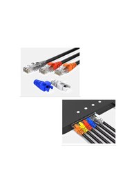 Resim 100 Adet - Yeni Nesil Cat5e / Cat6 Rj45 Koruyucu Kılıf Boot - Renkli 
