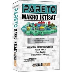 Resim Süvari Akademi 2018 KPSS A Pareto Makro İktisat Konu Anlatımlı Çıkmış Sınav Soruları 