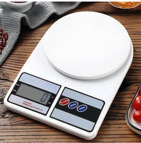 Resim Hedyex Dijital Mutfak Terazisi 10kg - 1gr Yüksek Hassasiyetli Terazi Beyaz 