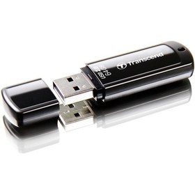 Resim Transcend TS64GJF350 64GB Pen Drive USB2.0 Siyah USB Bellek 
