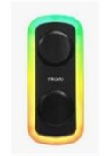 Resim Mikado Md-c18 Siyah 8w Rgb Işıklı Taşınabilir Speaker Hoparlör 