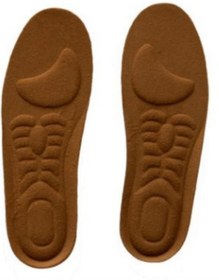 Resim Footbed Iç Tabanlık Ayakkabı Tabanlığı Ortopedik Ürün (Taba Renk) 