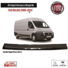 Resim Fiat Ducato P. Boxer Kaput Rüzgarlığı Parlak Siyah 2006-2014 