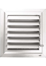 Resim Made 60x60 Cm Banyo Wc Havalandırma Menfezi Panjur Krom 