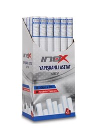 Resim İnox Yapışkanlı Asetat 45cmx2m Şeffaf 24 Lü Stand Çok Renkli 