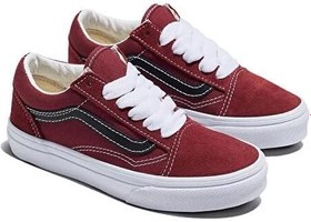 Resim Vans Old Skool Çocuk Günlük Ayakkabı VN000CYVMDB1 Kırmızı 