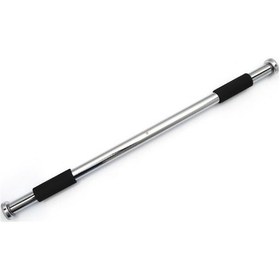 Resim Süngerli Kapı Barfiksi Demiri Koridor Barı 90 - 130 Cm Ayarlanabilir Bar Gym Barı 