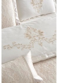 Resim Özdilek Glory Çeyiz Seti 11 Parça - Krem Krem 