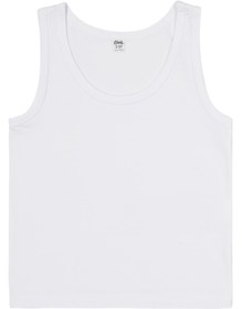 Resim Civil Boys Siyah-Beyaz 2-12 Yaş Erkek Çocuk 2'li Atlet - Standart / 12-13 Yaş 