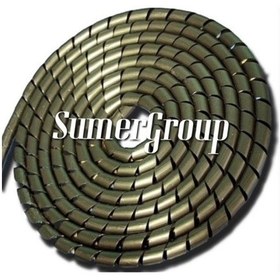 Resim Sumergroup Kablo Toplama Spirali Siyah 20 MM 50 Mt 