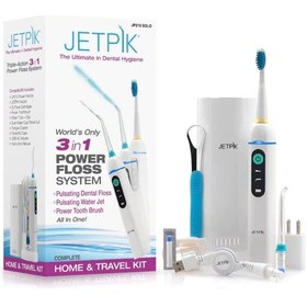 Resim Jetpik Jp210 Solo Kabloszu Şarjlı Ağiz Duşu 