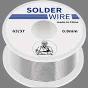 Resim 100g 0.8mm Lehim Tel - Temiz Rosin Flux Kaplama, Elektronik ve DIY Projeleri için İdeal, Elektronik Lehimleme Temel Malzemeleri | Temiz Rosin Kaplama | Dayanıklı Lehim Tel 