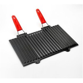 Resim Lava Emayeli Demir Döküm 40X25 Cm Mangal Izgarası Lvmnggrl4025 