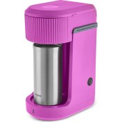 Resim Karaca Mono Personal Filtre Kahve Makinesi ve Inox Kişisel Termos Hediyeli Raspberry Pink 