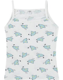 Resim Civil Girls Cute Bird 2-12 Yaş Kız Çocuk 2'li Atlet - Standart / 2-3 Yaş 