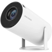 Resim İdragon HY300PRO 4K Destekli Android 12 Akıllı Projeksiyon Cihazı 200ANSI 130 Inç Ekran Wifi Bluetooth HDMI 