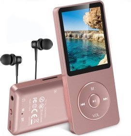 Resim AGPTEK A02 A20 MP3 Çalar, 1.8 İnç TFT Ekran, 70 Saat Oynatma, FM Kayıtlı 