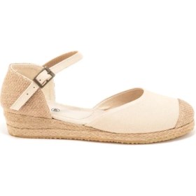 Resim Star Tombis Elişi Hasır Jüt Bantlı Günlük Kadın Espadril Handmade 