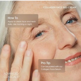 Resim Advanced Clinicals Bitki Bazlı Kolajen Yüz Kremi 59ml 