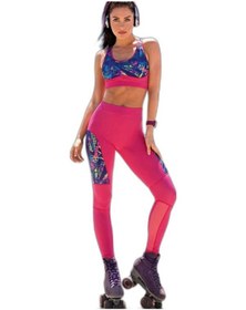 Resim Yeni Inci Desenli Sporcu Tayt Takım T124-T17 