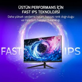Resim GamePower Sonic T80 27" 0.5 MS 180 Hz QHD 2K Fast IPS LED Monitör 