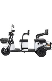 Resim E-Moon Mona Elektrikli 3 Teker Scooter Moped 