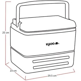 Resim Buzluk - Igloo - EliteCore - 8.2 lt - Yeşil - 300724 