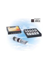 Resim Mrmar0137 Raw Umber E75-85 688 21ml Yağlı Boya 5'li Diğer 