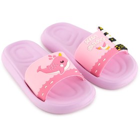 Resim GEZER Yazlık Kız Çocuk Eva Banyo Havuz Plaj Terlik 