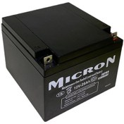 Resim 12V 26 Ah Micron Kuru Bakimsiz Akü / 552874044 