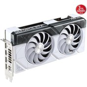 Resim Asus Dual GeForce RTX 4070 OC DUAL-RTX4070-O12G-WHITE GDDR6X 192Bit DX12 DLSS 3 Ekran Kartı 