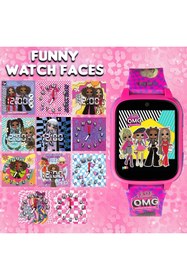 Resim Genel Markalar MiniFlak L.O.L Surprise! LOL011OMG Pembe Kamera Bluetoothlu 26 Oyunlu Çocuk Saati (Takip Özelliği Yo 