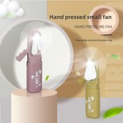 Resim 1 adet Macaron Renk Küçük Fan, 4 Renk Seçeneği, Yaz Katlanabilir Fan, Çantada Taşınabilir, Elektrik Gerektirmez, Manuel Basın Tipi, Sizi Serin Yazlara Taşıyacak, İdeal Yaz Hediyesi 