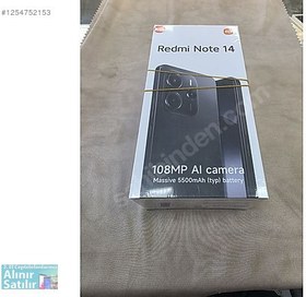 Resim Redmi Not 14 256 gb 