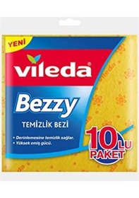 Resim Vileda Bezzy Temizlik Bezi 10 Adet 