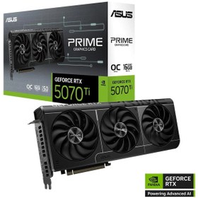 Resim Asus Prime GeForce RTX 5070 Ti OC 16 GB GDDR7 256Bit HDMI/DP Ekran Kartı 