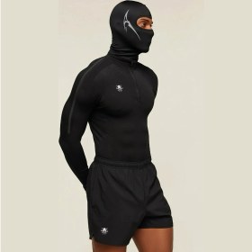 Resim Erkek Kar Maskesi Balaklava, Motorcu Maskesi, Reflektörlü Baskı - Lesbrado #Q003 