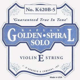 Resim D'Addario K420B5 Kaplan 4/4 Tek Keman Teli (La) 