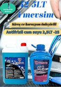 Resim FREYR 4Mevsim Mavi Antifriz -42C° 5LT-4Mevsim Antifrizli Oto Cam Suyu -25C° 2,5LT 